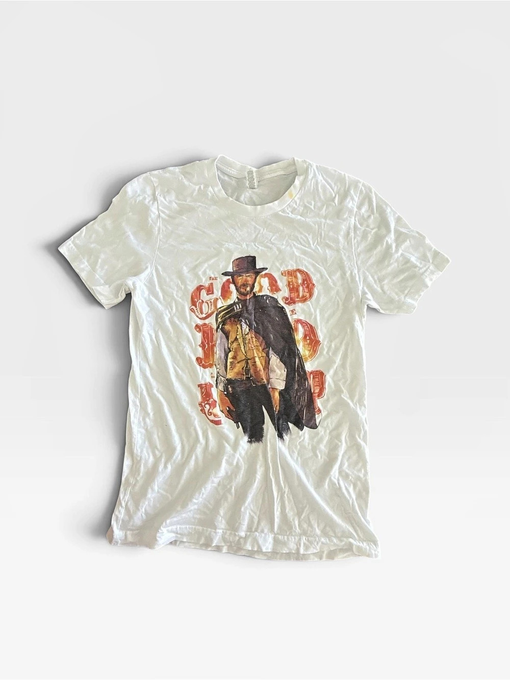 Bella + Canvas The Good The Bad And The Ugly Clint Eastwood Graphic T-Shirt Tee